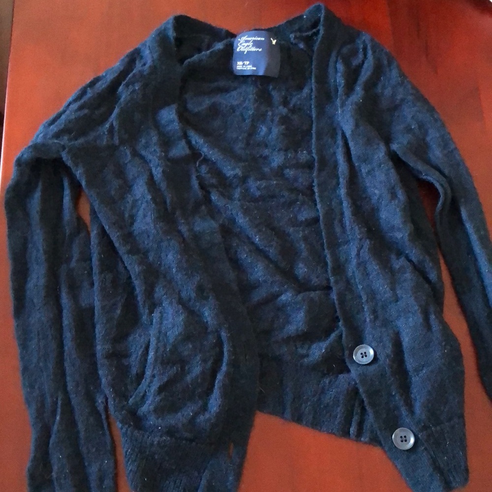 Navy Blue American Eagle cardigan